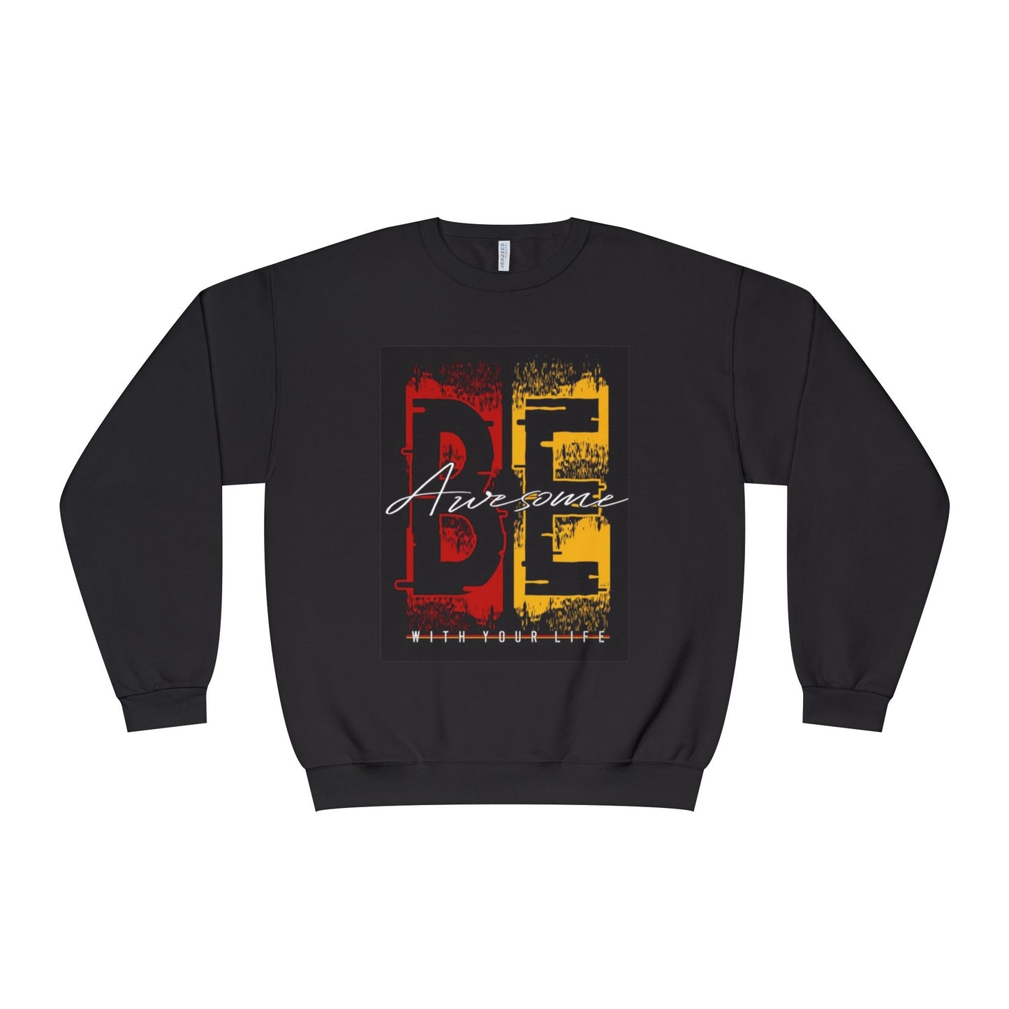 BE Awesome Crewneck Sweatshirt — Bold Retro Graphic Pullover
