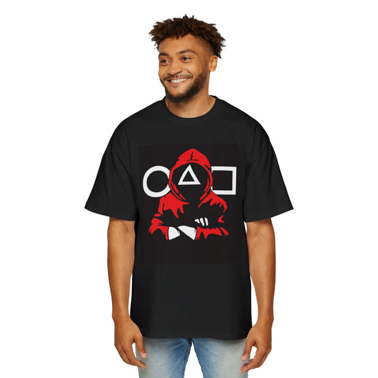 Men's Heavy Oversized Tee — Relaxed Fit Casual Graphic Shirt